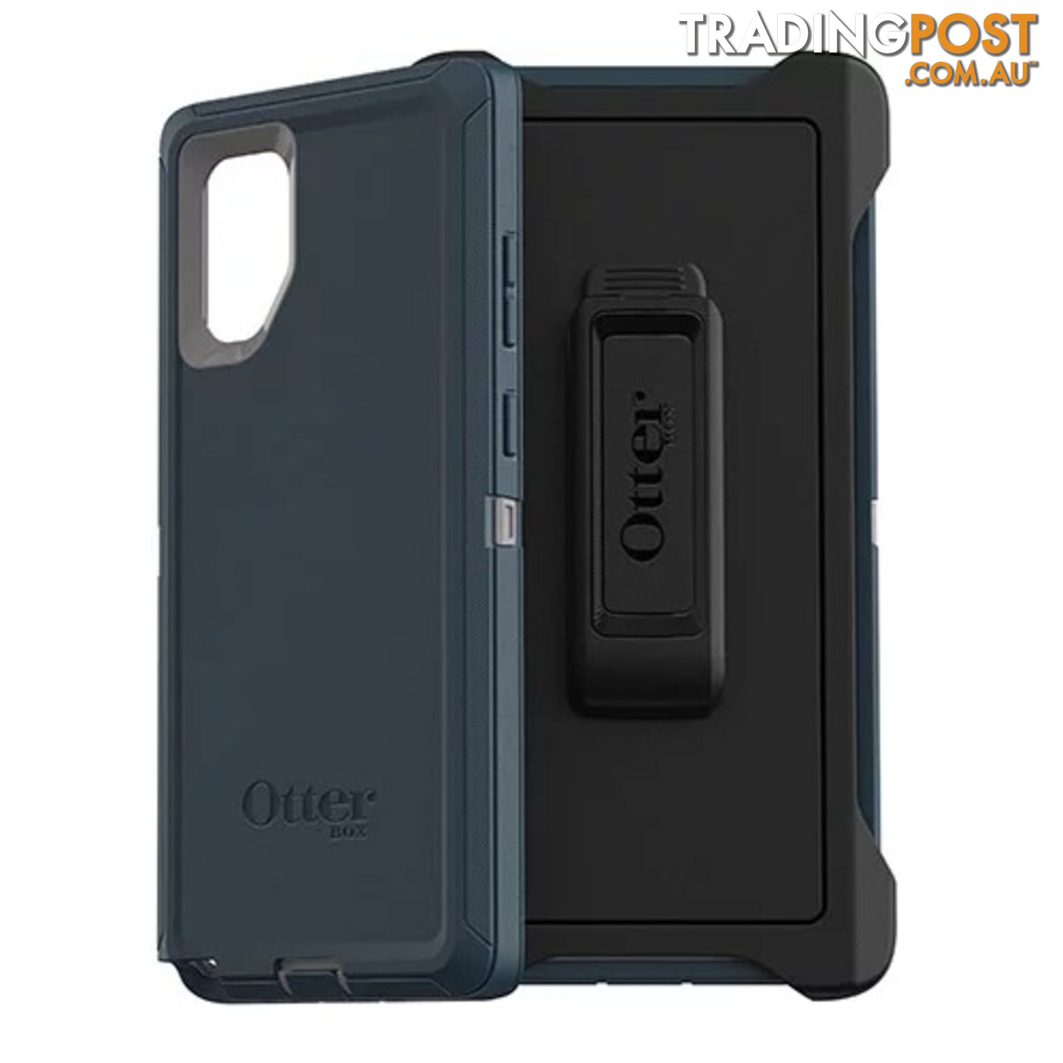 OtterBox Defender Case for Samsung Note 10+ 6.8 Inch - Gone Fishin Blue - 660543509127/77-62313 - OtterBox