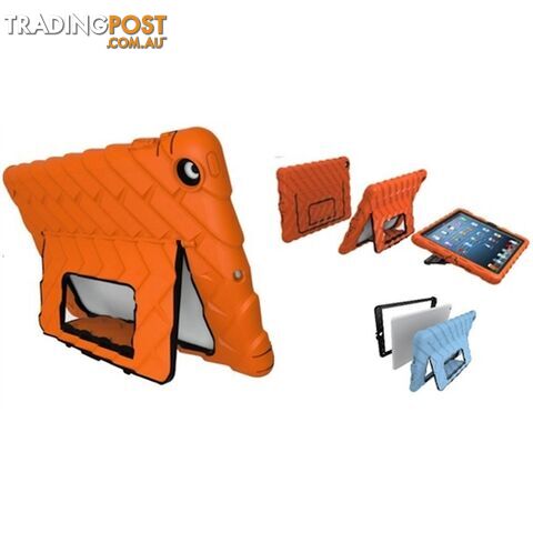 Gumdrop Hideaway with Stand for Apple iPad Air 1- Orange Black - 815741019545/GDH132 - Gumdrop