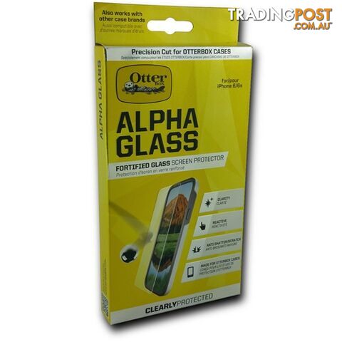 Otterbox Alpha Glass (2x pack) - Tempered glass screen protector iPhone 6 / 6S - Clear - 660543360346/77-50900 - OtterBox