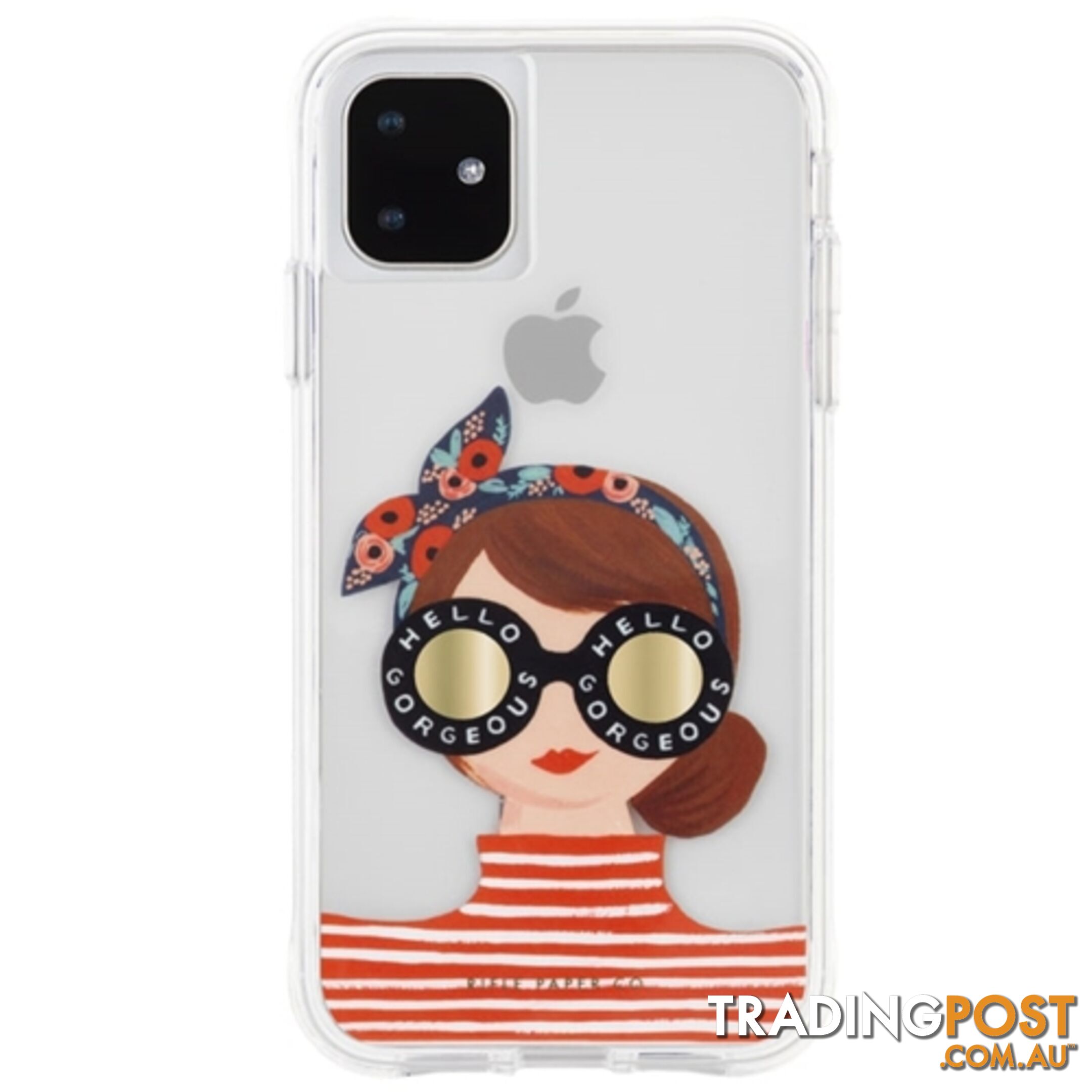 Case-Mate Rifle Paper Co Case iPhone 11 / XR 6.1 inch - Gorgeous Girl - 846127187787/CM039826 - Case-Mate