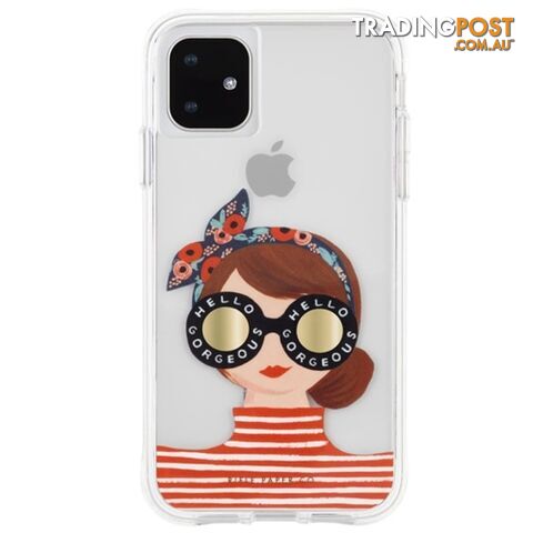 Case-Mate Rifle Paper Co Case iPhone 11 / XR 6.1 inch - Gorgeous Girl - 846127187787/CM039826 - Case-Mate