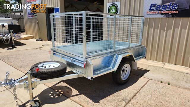 7Ã4 CAGE TRAILER
