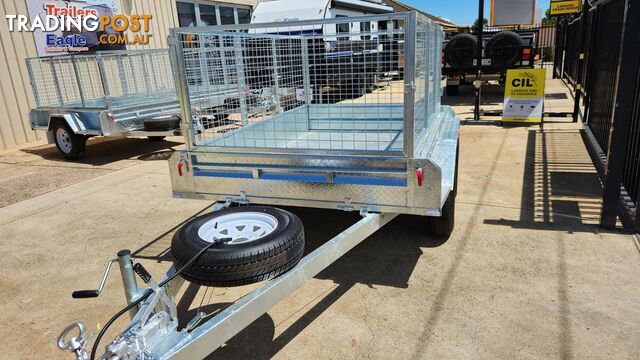 8X5 GALV CAGE TRAILER
