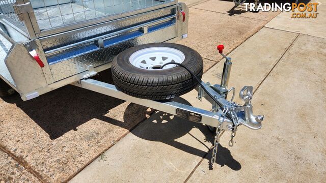 7Ã4 GALV CAGE TRAILER - photo 5 of 7