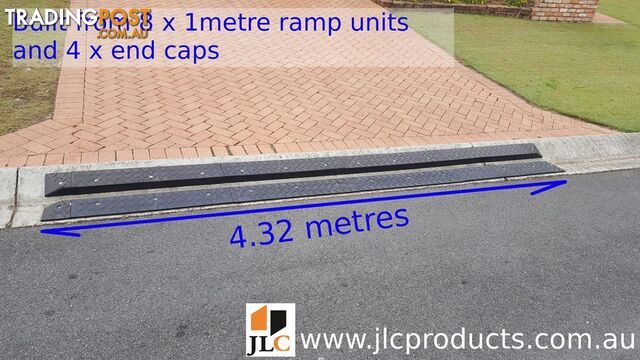 driveway kerb or curb ramps,  gutter infills,   layback kerb ramps