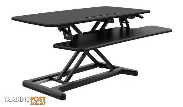 MATRIX  Sit Stand Desk   Large   Black