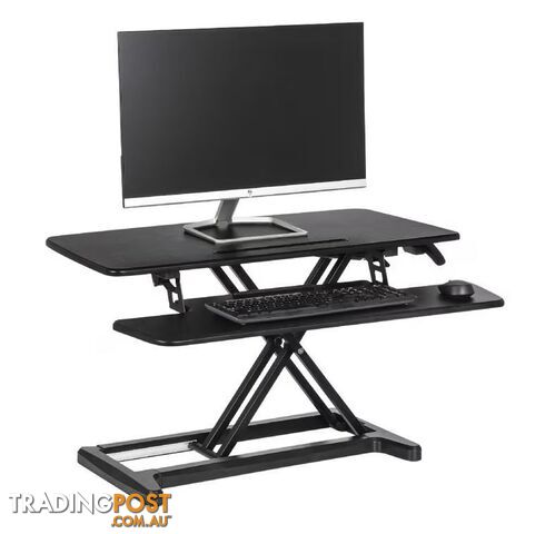 MATRIX  Sit Stand Desk   Large   Black