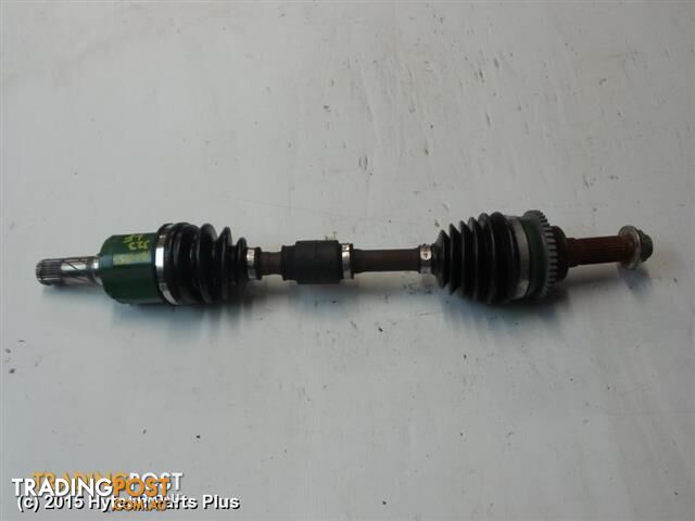 2002 MAZDA 323 LEFT DRIVESHAFT