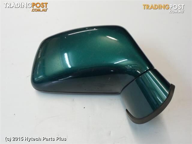 2002 MITSUBISHI MAGNA RIGHT DOOR MIRROR green tested good