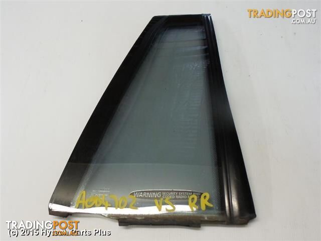1998 HOLDEN STATESMAN/CAPRICE RIGHT REAR 1/4 GLASS (IN DR) tinted