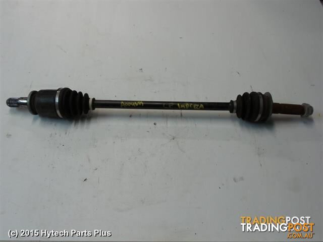 2012 SUBARU IMPREZA LEFT DRIVESHAFT rear abs