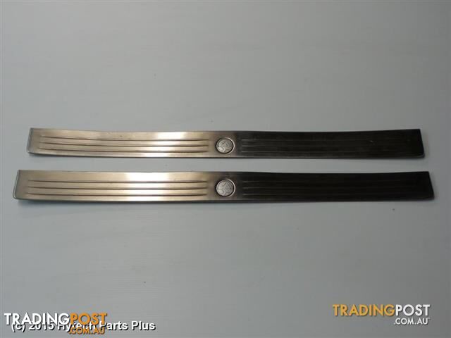 2005 HOLDEN MONARO MISC pair alloy scuff plates