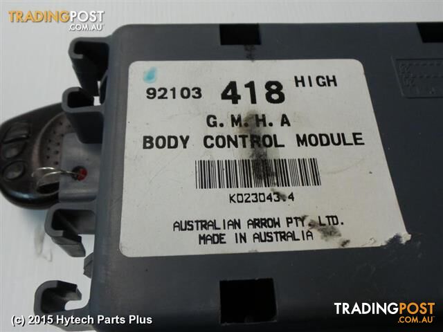 2002 HOLDEN STATESMAN/CAPRICE ECU with bcm 92103 418 HIGH ECU. NO. 09356445 16269248 DMTY - photo 3 of 6