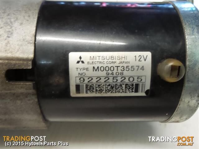 2009 HOLDEN COMMODORE STARTER auto m000t35574 92225205 - photo 2 of 3