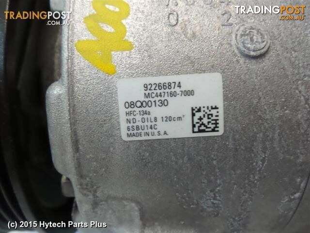 2013 HOLDEN COMMODORE Air Con COMPRESSOR - photo 4 of 5
