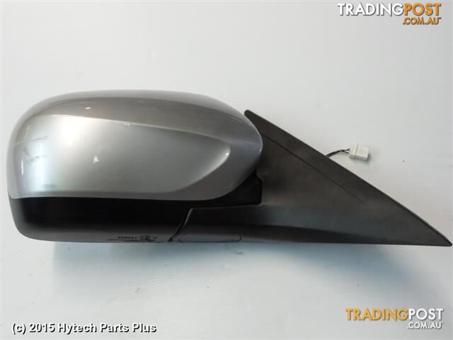 2008 SUBARU IMPREZA RIGHT DOOR MIRROR silver tested good few scratches on edge