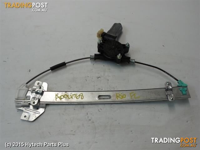 2009 KIA RIO LEFT FRONT WINDOW REGULATOR/MOTOR tested good