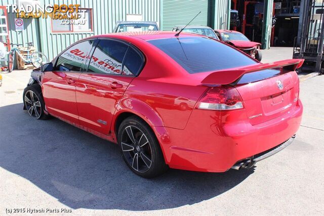 2007 HOLDEN COMMODORE CALIPER painted red