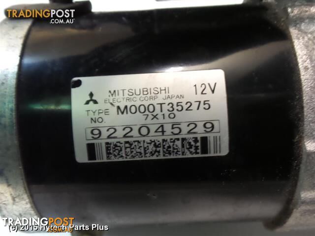 2007 HOLDEN COMMODORE STARTER nut type M000T35275 92204529 - photo 3 of 5