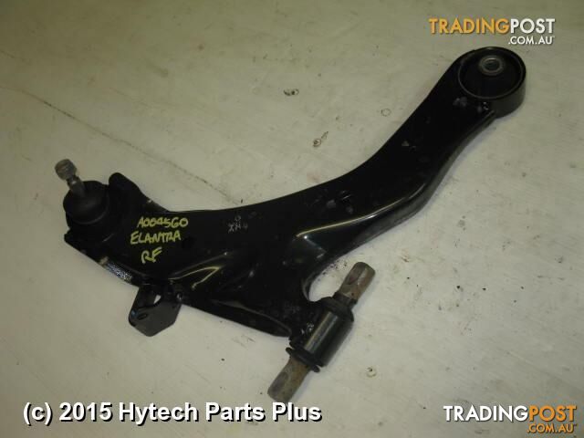 2003 HYUNDAI ELANTRA RIGHT FRONT LOWER CONTROL ARM - photo 2 of 2