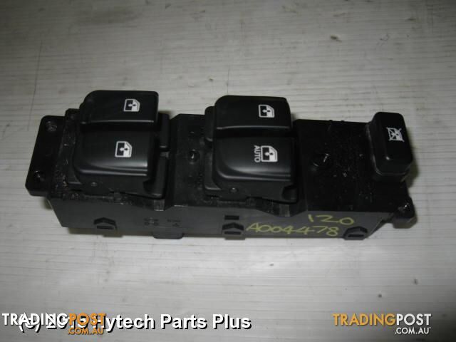 2012 HYUNDAI I20 PWR DR WIND SWITCH tested good