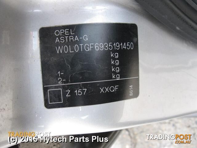 2003 HOLDEN ASTRA STEERING COLUMN