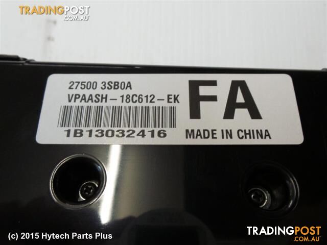 2014 NISSAN PULSAR HEATER/AC CONTROLS climate control