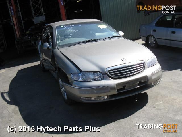 2001 HOLDEN STATESMAN/CAPRICE HANDBRAKE LEVER chrome + leather