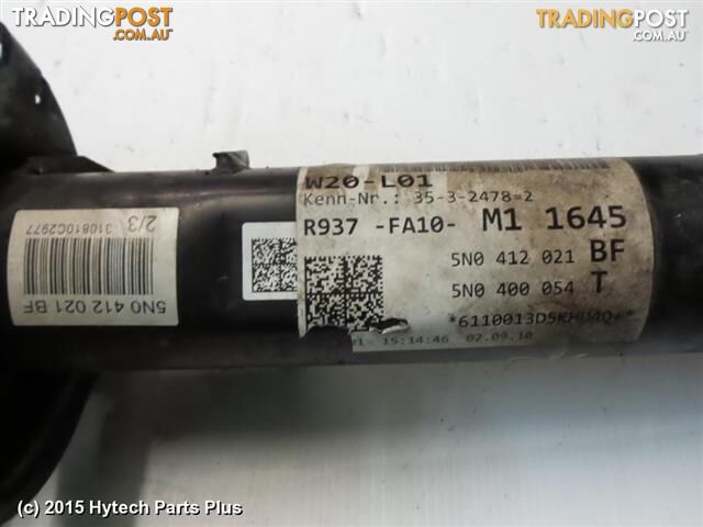 2010 VOLKSWAGEN TIGUAN RIGHT FRONT STRUT