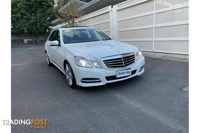 2011 MERCEDES-BENZ E-CLASS E250 CDI BLUEEFFICIENCY AVANTGARDE W212 SEDAN