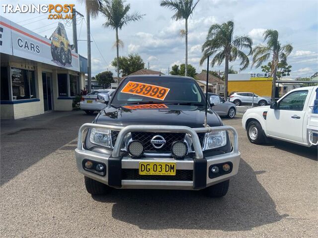 2012 NISSAN NAVARA ST-X 550 (4x4) D40 MY12 DUAL CAB UTILITY - photo 2 of 18