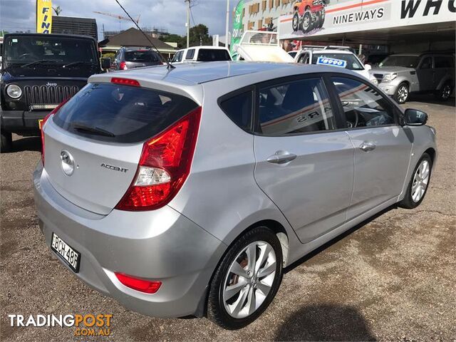 2011 HYUNDAI ACCENT ACTIVE RB 5D HATCHBACK - photo 2 of 11