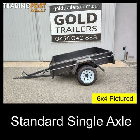 7x4 Standard Single Axle
