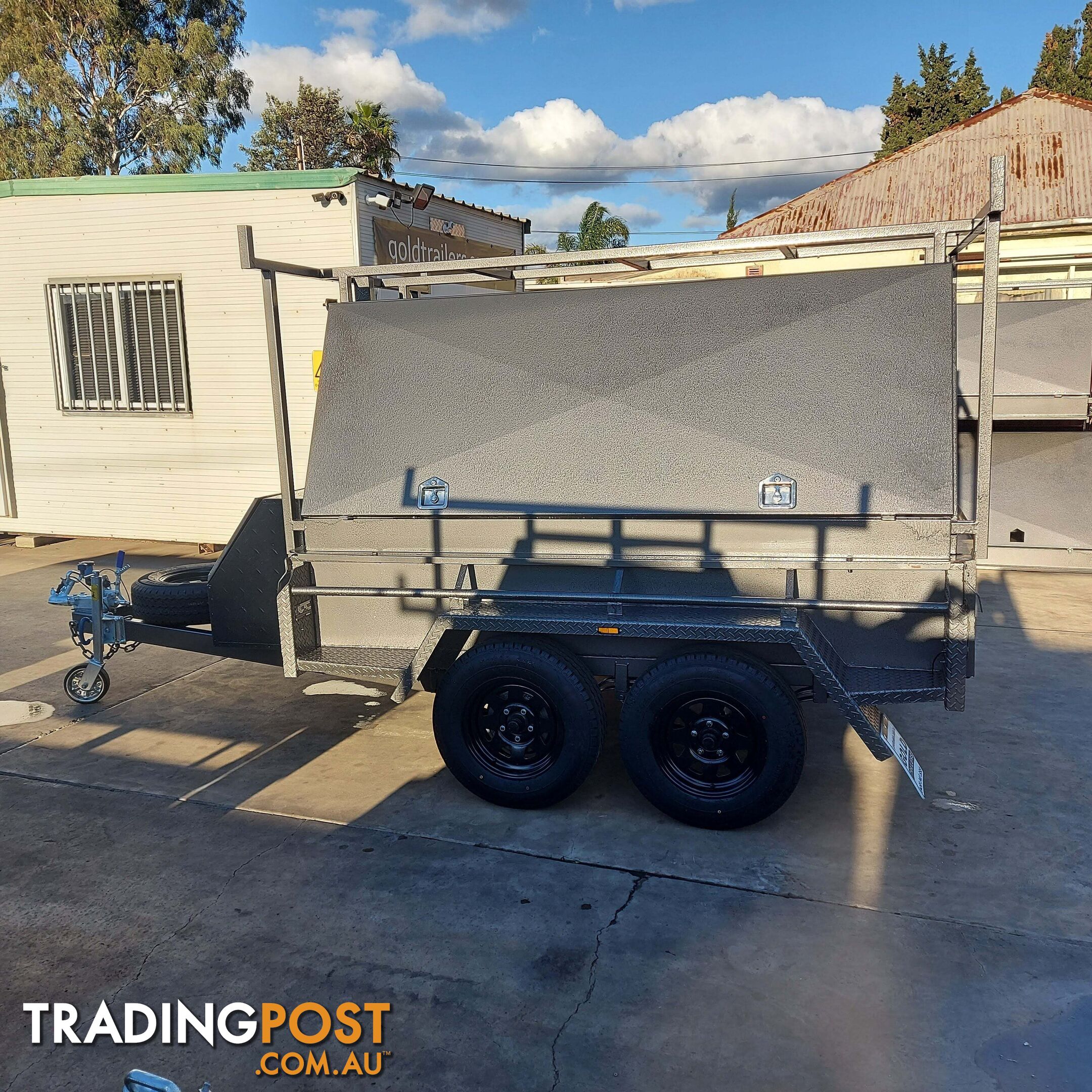 8x5 Tradesman Trailer - 3 Door & Tool Box