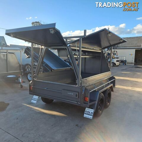 8x5 Tradesman Trailer - 3 Door & Tool Box