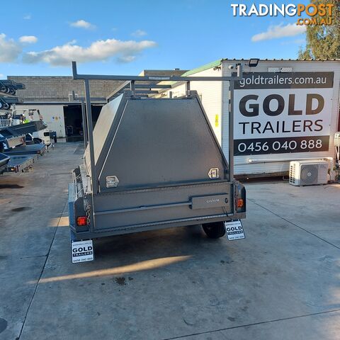 8x5 Tradesman Trailer - 3 Door & Tool Box