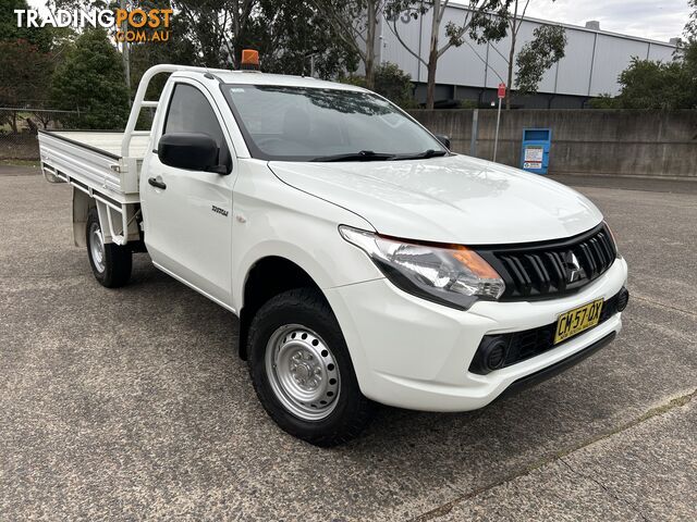 2018 Mitsubishi Triton MQ GLX Automatic 2 Door Cab Chassis Ute