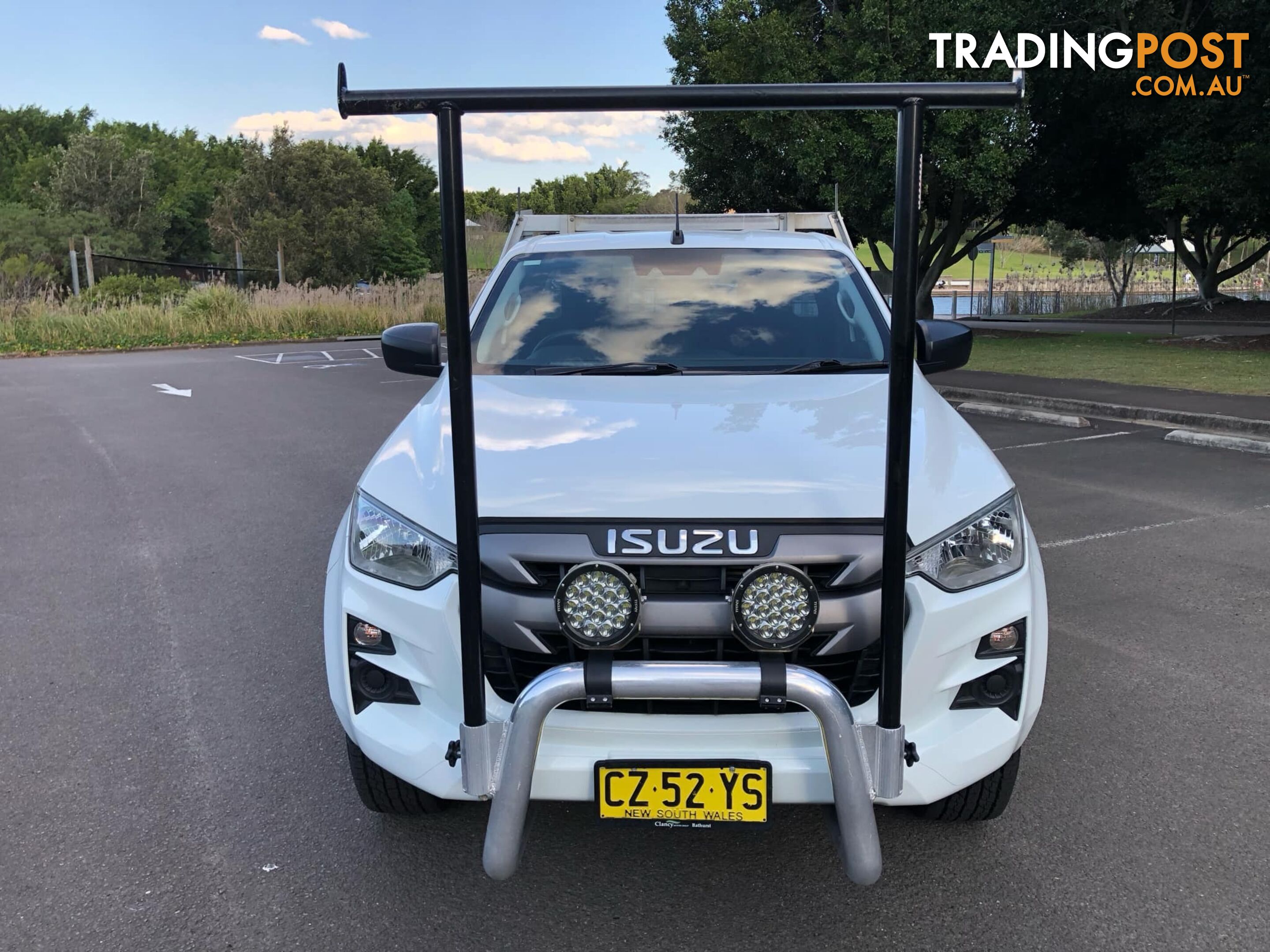 2021 Isuzu D-MAX RG MY21 SX High Ride Automatic Cab Chassis Tray Back Ute