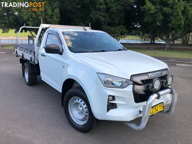 2021 Isuzu D-MAX RG MY21 SX High Ride Automatic Cab Chassis Tray Back Ute