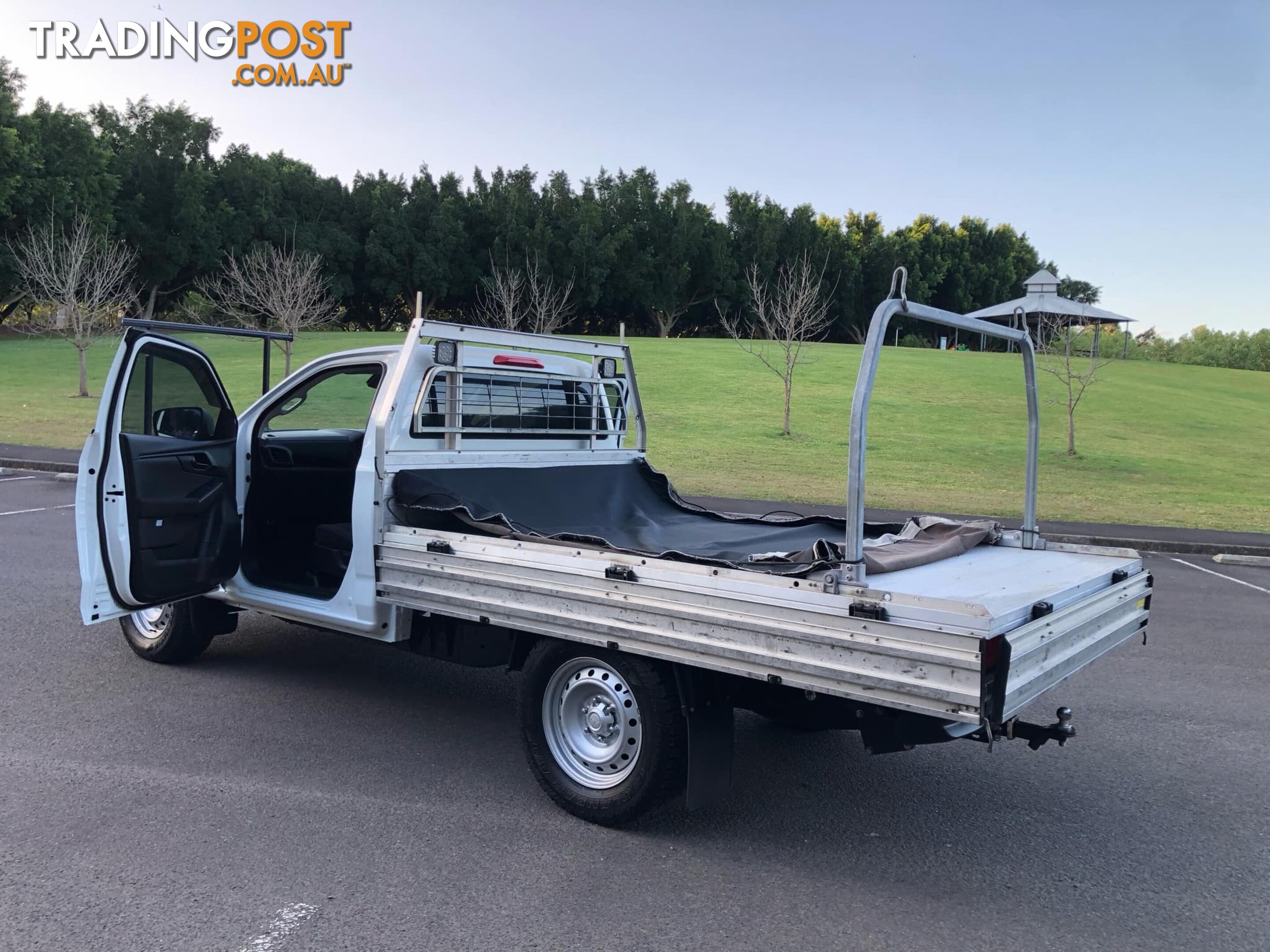 2021 Isuzu D-MAX RG MY21 SX High Ride Automatic Cab Chassis Tray Back Ute