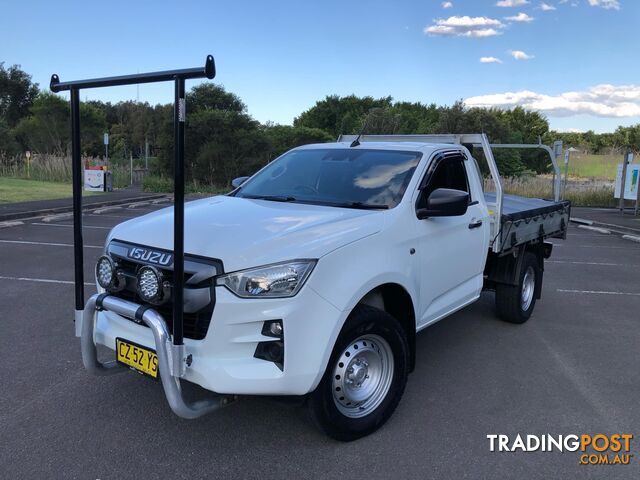 2021 Isuzu D-MAX RG MY21 SX High Ride Automatic Cab Chassis Tray Back Ute