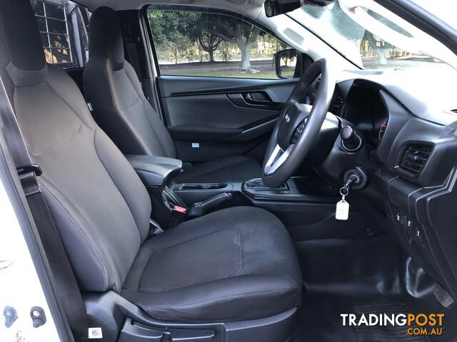 2021 Isuzu D-MAX RG MY21 SX High Ride Automatic Cab Chassis Tray Back Ute