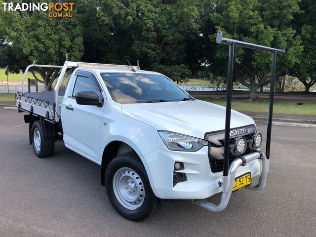 2021 Isuzu D-MAX RG MY21 SX High Ride Automatic Cab Chassis Tray Back Ute