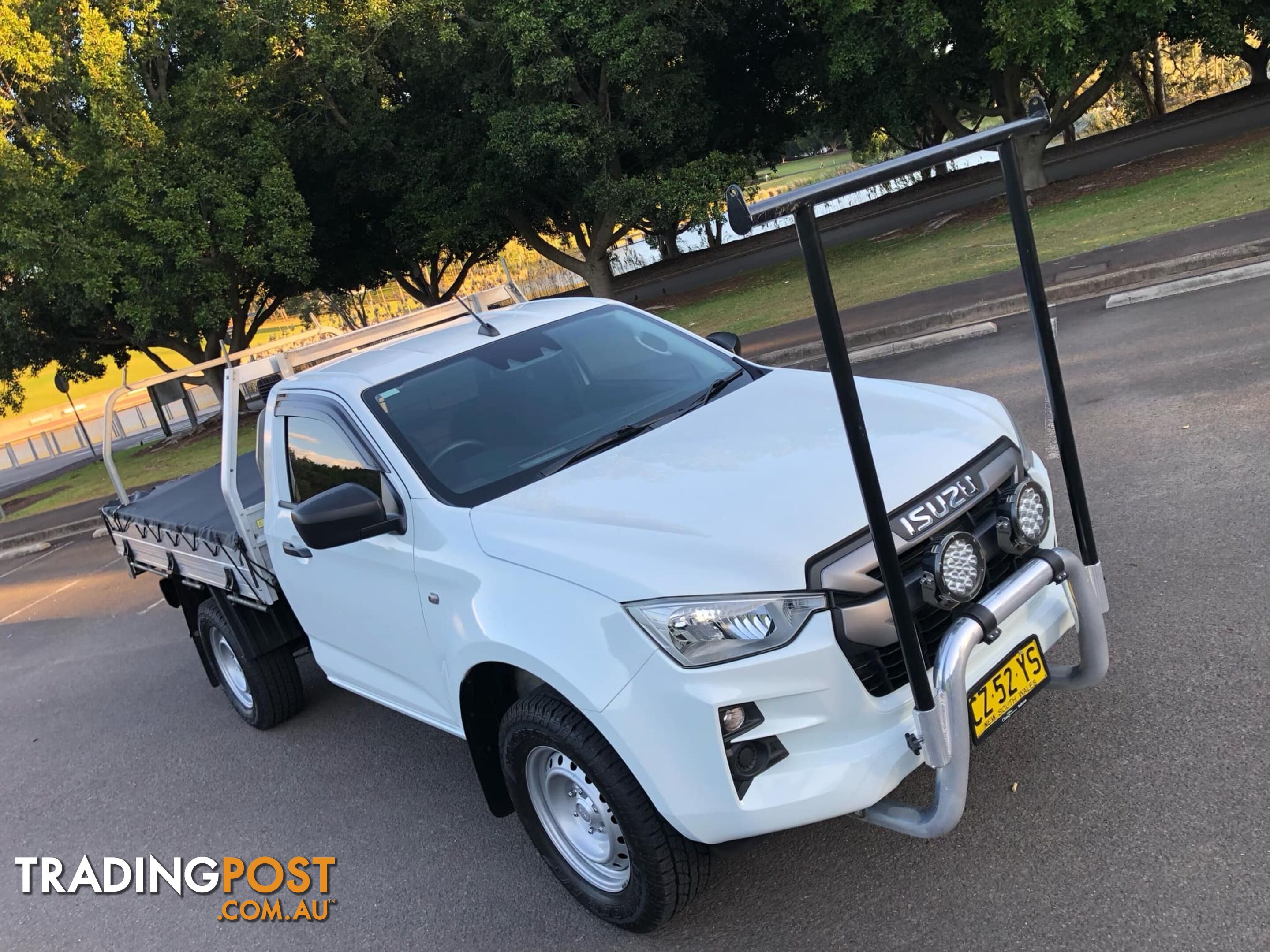 2021 Isuzu D-MAX RG MY21 SX High Ride Automatic Cab Chassis Tray Back Ute