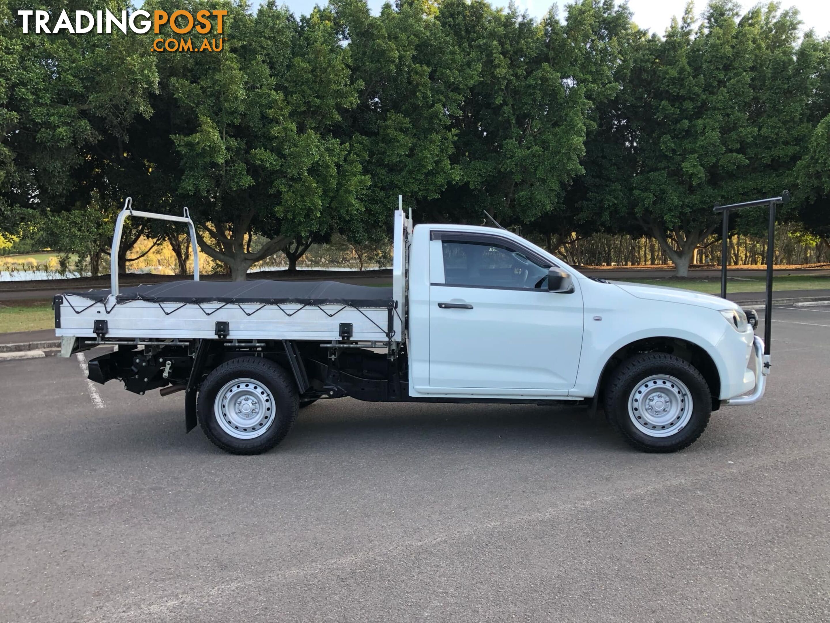 2021 Isuzu D-MAX RG MY21 SX High Ride Automatic Cab Chassis Tray Back Ute