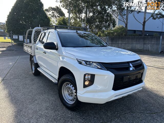 2022 Mitsubishi Triton MR MY22 GLX Automatic Dual Cab Chassis Aluminium Tray.