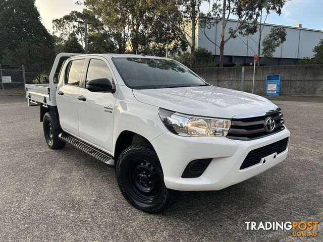 2018 Toyota Hilux GUN126R SR 4WD Automatic Dual Cab Tray Back Ute