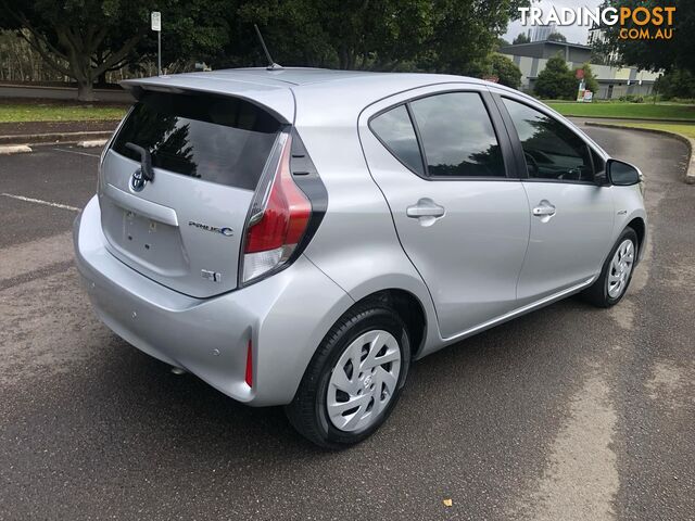 2017 Toyota Prius c NHP10R MY17 Hybrid Hatchback Automatic