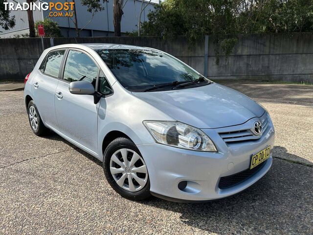 2009 Toyota Corolla ZRE152R MY10 ASCENT Hatchback Automatic