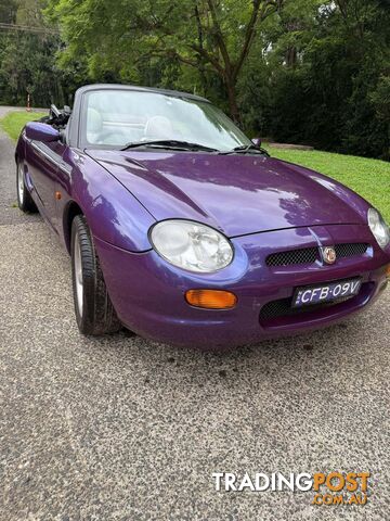 1997 MG F Convertible Manual